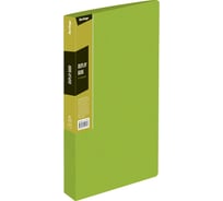 Папка BERLINGO Color Zone с 40 вкладышами, 21 мм, 600 мкм, салатовая AVp_40619