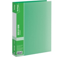 Папка BERLINGO Diamond с 40 вкладышами, 21 мм, 700 мкм, зеленая AVp_40004