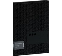 Папка BERLINGO DoubleBlack с 40 вкладышами, 24 мм, 600 мкм, черная, с внутренним карманом, с рисунком DB4_20701