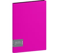 Папка BERLINGO Color Zone с 60 вкладышами, 21 мм, 1000 мкм, розовая AVp_60113