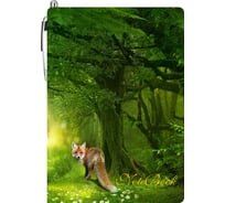 Блокнот Lamark Forest OilGelPen с ручкой, 105х150 мм, ручка автоматическая, блок спираль NB0110