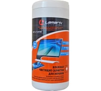 Чистящие влажные салфетки для экранов Lamark 100 шт туба LT24199 LT 24199