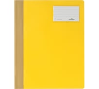 Папка-скоросшиватель Durable Management File А4+, ПВХ, желтая 2500-04
