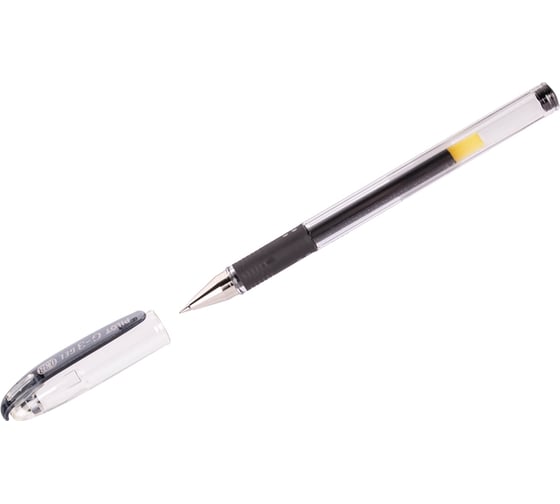 Гелевая ручка Pilot G-3 черная, 0,38 мм, грип BLN-G3-38-B 1