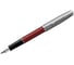 Перьевая ручка Parker Sonnet Sand Blasted Metal&Red Lacquer черная, 0.8 мм, подарочная упаковка 2146736 1