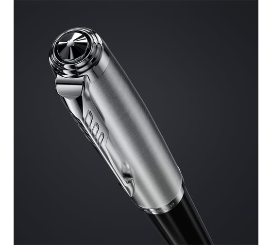 Перьевая ручка Parker 51 Black CT черная, 0.8 мм, подарочная упаковка 2123491