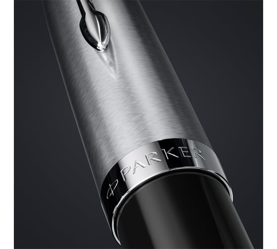 Перьевая ручка Parker 51 Black CT черная, 0.8 мм, подарочная упаковка 2123491