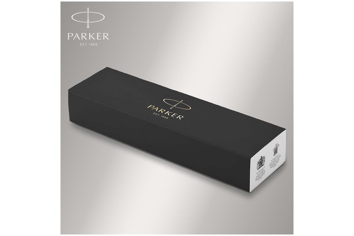 Шариковая ручка Parker Urban Twist Black CT синяя, 1.0 мм