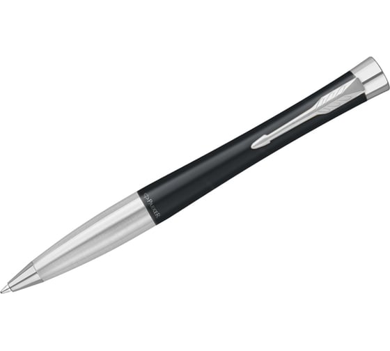 Шариковая ручка Parker Urban Twist Black CT синяя, 1.0 мм, поворотный, подарочная упаковка 2143639 1