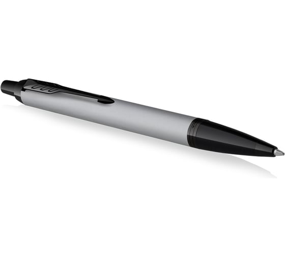 Шариковая ручка Parker IM Achromatic Grey синяя, 1.0 мм, подарочная упаковка 2127752