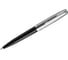Шариковая ручка Parker 51 Black CT черная, 1.0 мм, поворотный, подарочная упаковка 2123493 1