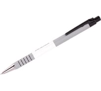 Автоматическая шариковая ручка Pilot синяя, 0.7 мм, серый прорезиненный корпус BPRK-10M-GY