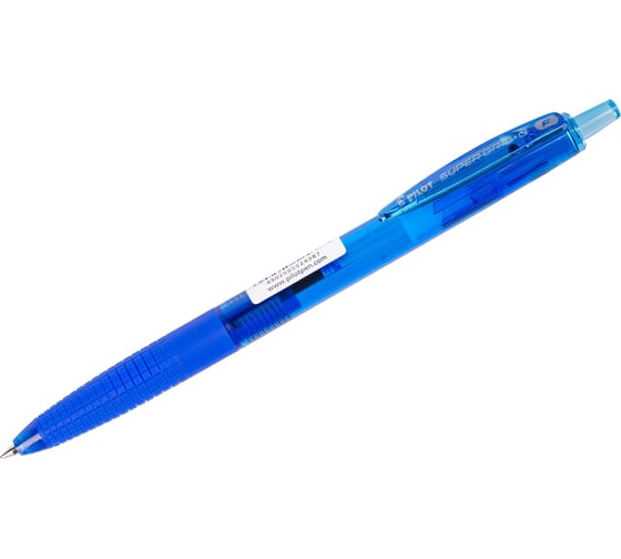 Автоматическая шариковая ручка Pilot Super Grip G синяя, 0.7 мм, грип BPGG-8R-F-L