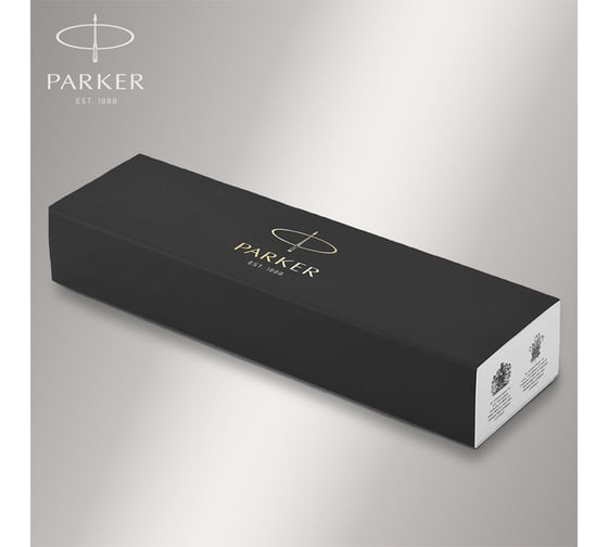 Ручка-роллер Parker IM Essential Muted Black CT черная, 0.8 мм, подарочная упаковка 2143634