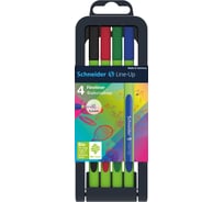 Набор капиллярных ручек Schneider Line-Up 4 цвета, 0.4 мм, европодвес 191094