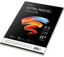 Цветная бумага OfficeSpace Ultra Pastel Color A4, 80 г/м2, 100 листов, 5 цветов PC_34017