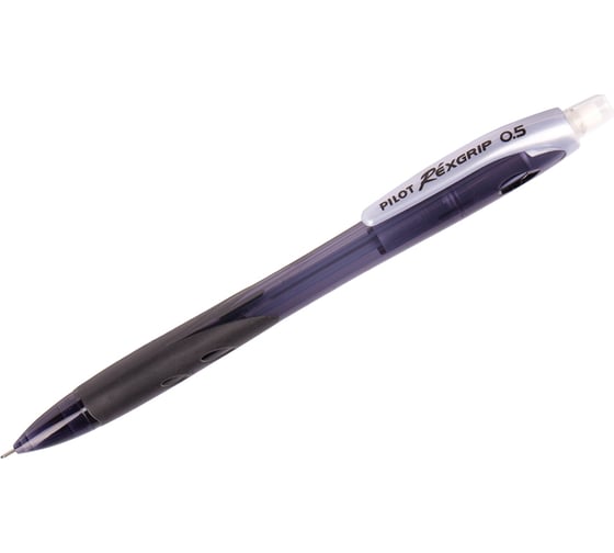 Механический карандаш Pilot Rexgrip 0,5 мм, с ластиком, черный корпус H-105-B