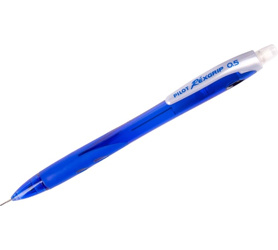 Механический карандаш Pilot Rexgrip 0,5 мм, с ластиком, синий корпус H-105-L