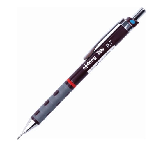 Механический карандаш Rotring Tikky 0,7 мм, HB, темно-бордовый 1904692 1