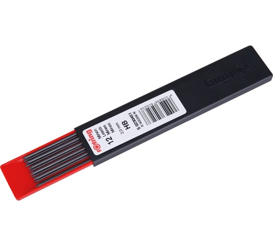 Грифели для цанговых карандашей Rotring 300 12 шт, 2,0 мм, HB S0230451