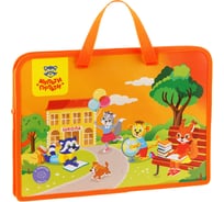 Папка Мульти-Пульти Енот и друзья с ручками А4, пластик, 40 мм ПТ_25498