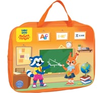 Папка Мульти-Пульти Приключения Енота с ручками А4, полиэстер, 80 мм ПТ_32431