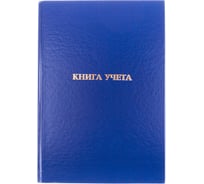 Книга учета OfficeSpace А4, 96 листов, клетка, 200х290 мм, бумвинил, блок газетный 153183 / CL-98-225
