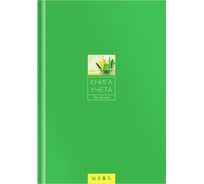 Книга учета OfficeSpace А4, 96 листов, линия, 200х290 мм, переплет 7БЦ, блок газетный 153187 / CL-98-726