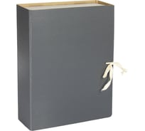 Архивный короб OfficeSpace с завязками разборный, бумвинил, 80 мм, ассорти, сплошной, клапан 700 листов 318728