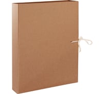 Архивный короб OfficeSpace с завязками разборный, без покрытия, 70 мм, клапан МГК, до 600 листов 312546