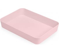 Лоток для канцелярских принадлежностей Стамм Voyage Paris 18,5х26,5х4,5 см, розовый ЛТ497