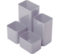 Настольная подставка Стамм Юниор серый металлик ОР26