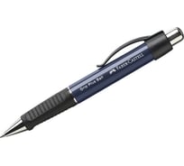 Шариковая автоматическая ручка Faber-Castell Grip Plus Ball синяя, 0.7 мм, грип 140732