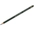 Чернографитный карандаш Faber-Castell Castell 9000 6B, заточенный 119006 1