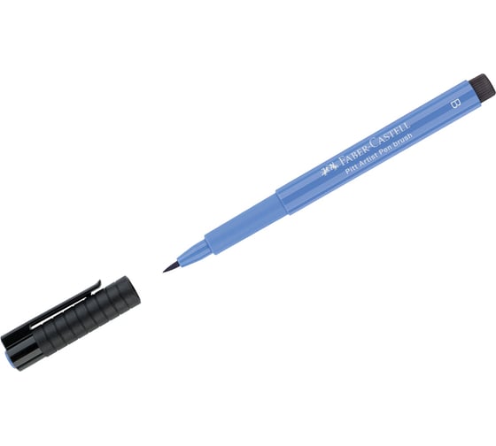 Капиллярная ручка Faber-Castell Pitt Artist Pen Brush цвет 120 ультрамарин, кистевая 167420