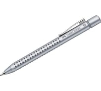 Шариковая автоматическая ручка Faber-Castell Grip 2011 синяя, 1.2 мм, трехгранный, корпус ассорти 144142