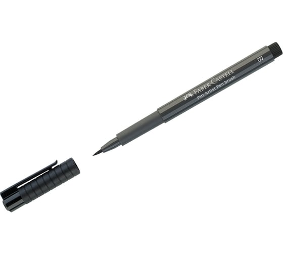 Капиллярная ручка Faber-Castell Pitt Artist Pen Brush цвет 274 теплый серый V, кистевая 167474