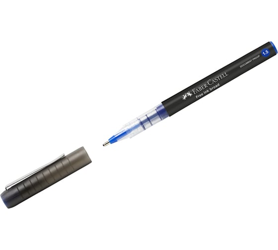 Ручка-роллер Faber-Castell Free Ink синяя, 1.5 мм, одноразовая 348351 1