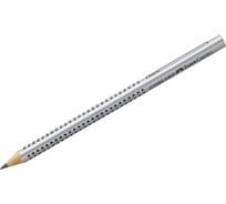 Чернографитный карандаш Faber-Castell Jumbo Grip B, трехгранный, утолщенный, заточенный 111900