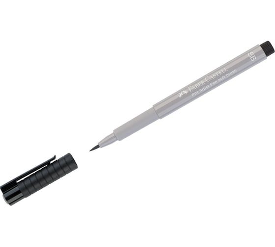 Капиллярная ручка Faber-Castell Pitt Artist Pen Soft Brush цвет 272 теплый серый III, кистевая 167872