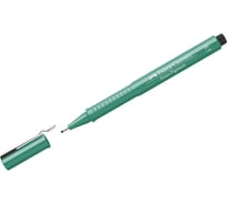 Капиллярная ручка Faber-Castell Ecco Pigment зеленая, 0.7 мм 166763