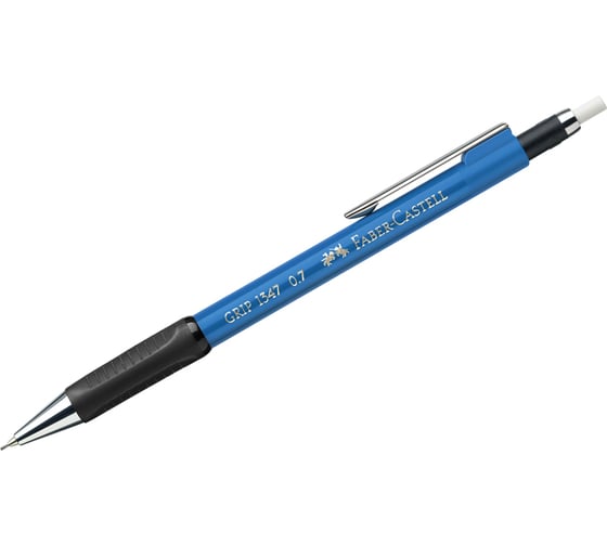 Механический карандаш Faber-Castell Grip 1347 B, 0.7 мм, грип, с ластиком, автоподача грифеля 134753