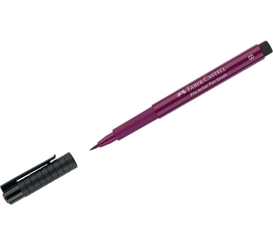Капиллярная ручка Faber-Castell Pitt Artist Pen Brush цвет 133 маджента, кистевая 167437 1