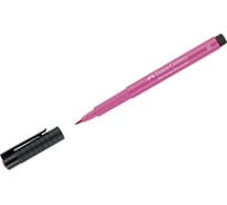 Капиллярная ручка Faber-Castell Pitt Artist Pen Brush цвет 129 розовый, кистевая 167429