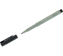 Капиллярная ручка Faber-Castell Pitt Artist Pen Brush цвет 172 зеленая земля, кистевая 167572