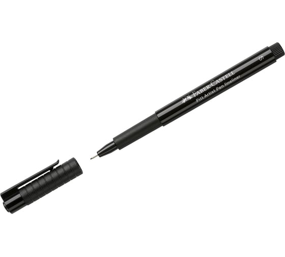 Капиллярная ручка Faber-Castell Pitt Artist Pen Fineliner S черная, 0.3 мм 167199