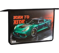 Папка для тетрадей ArtSpace Born to ride 1 отделение, А4, пластик, на молнии ПТ-83_29502