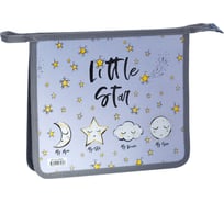 Папка для тетрадей ArtSpace Little star 1 отделение, А5, пластик, на молнии ПТ-715_29462