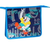 Папка для тетрадей ArtSpace Skate 1 отделение, А5, пластик, на молнии ПТ-715_29473