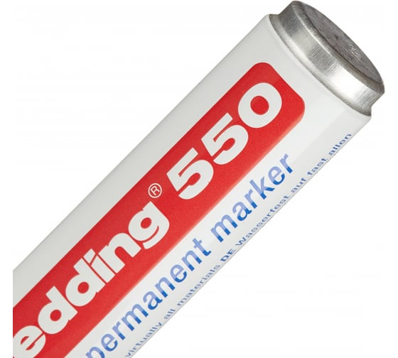 Перманентный маркер Edding 550/2 красный, 3-4 мм 1183324